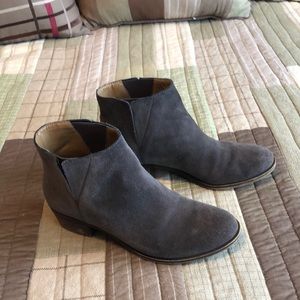 Lucky Brand Gray Booties